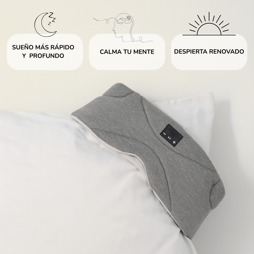 Sleesy Band Pro- Antifaz con Auriculares Extraplanos