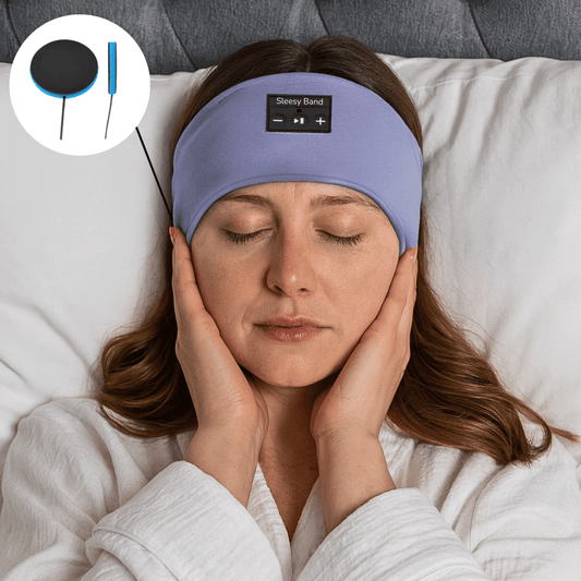 Sleesy Band Headphones-Banda con Auriculares Extraplanos