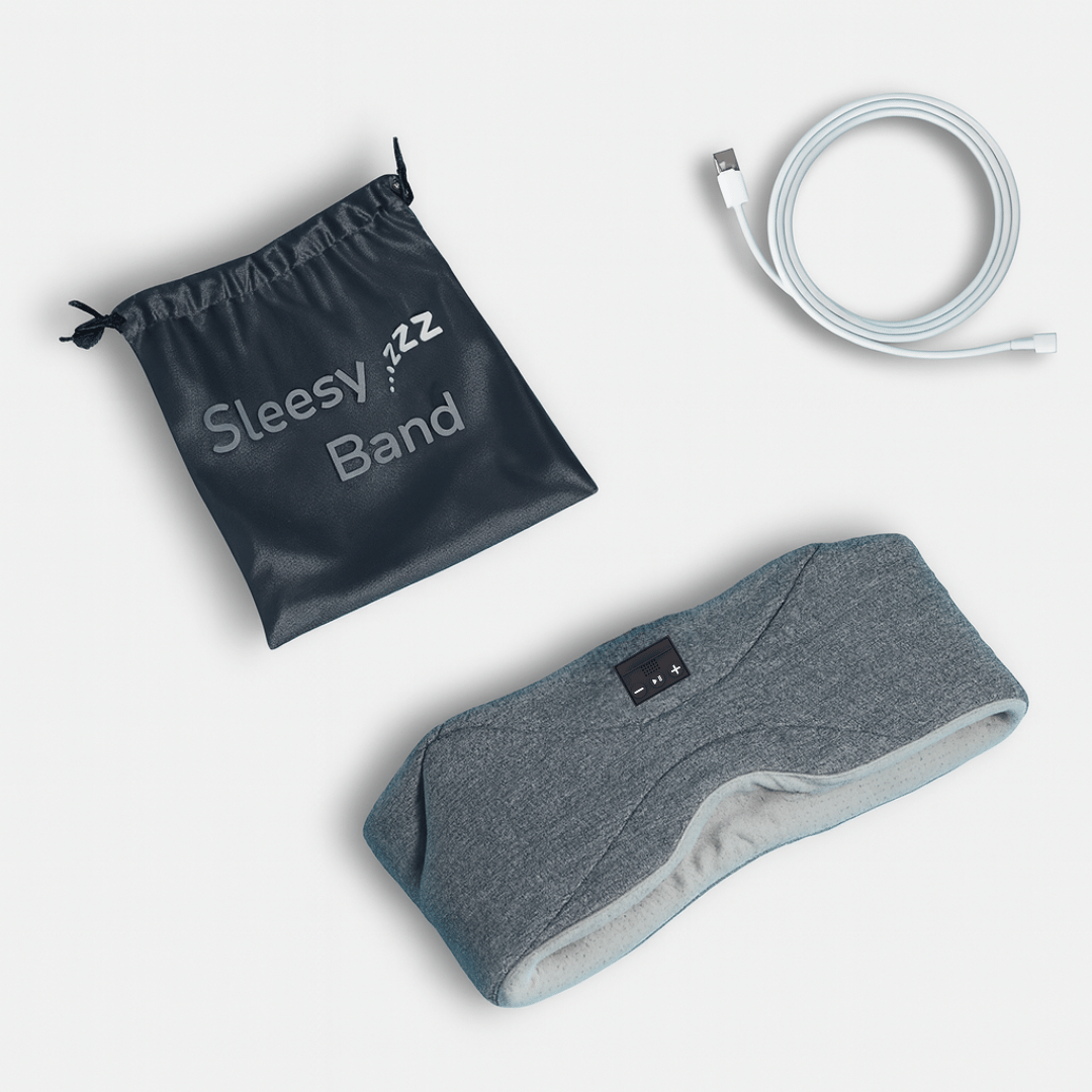Sleesy Band Pro- Antifaz con Auriculares Extraplanos